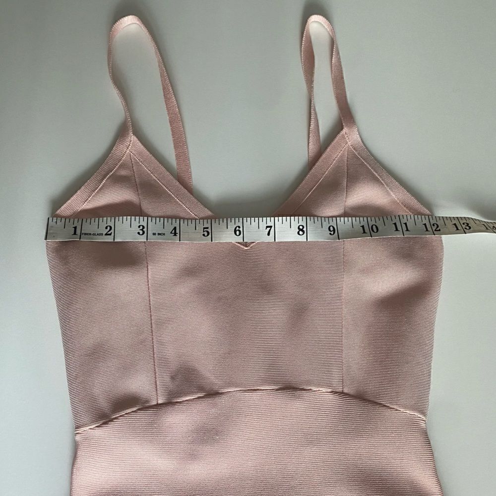 Light Pink Bandage Cocktail Party Dress Size XS - Picture 8 of 12